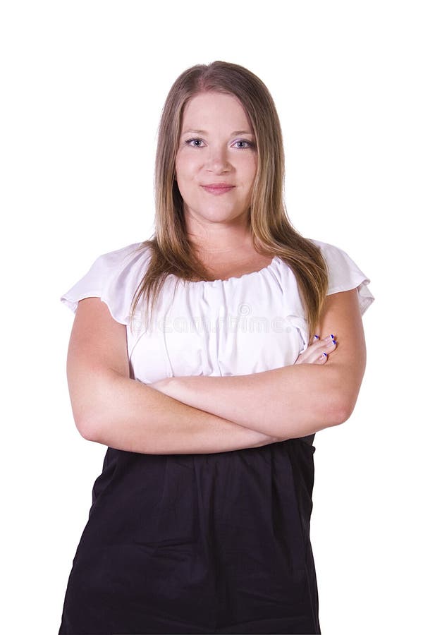 Beautiful Girl Standing Up stock image. Image of face - 16589293