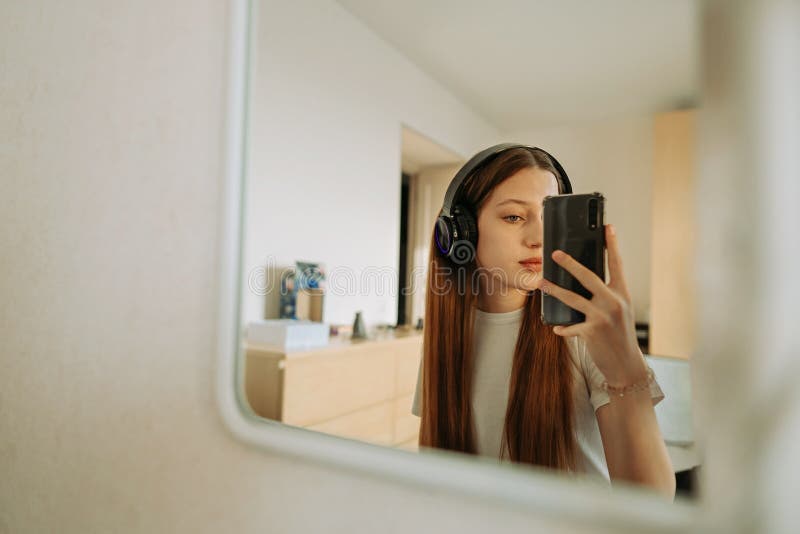 Teenage Mirror Shots