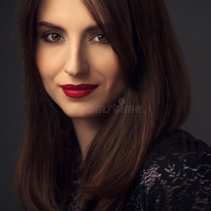 Glamorous Beauty stock image. Image of studio, view, stylish - 30904197