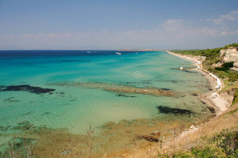 Beautiful Greece Sea Landscape Stock Image - Image of aquatic, beaches ...