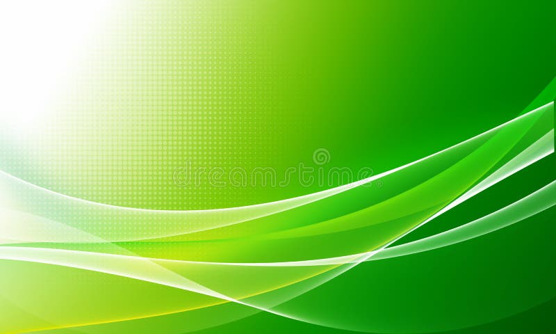 Green Transparency gradient abstract background vector illustration