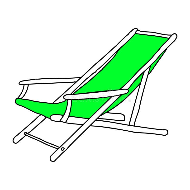 Beautiful Handdrawn Vector Illustration of a Girl Isolated on a White