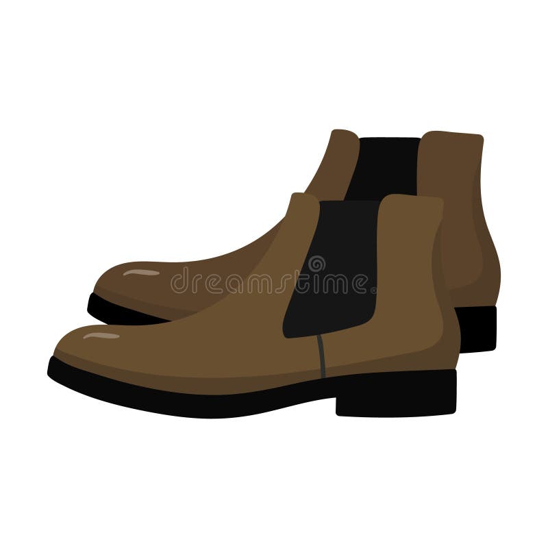 Chukka Boots Stock Illustrations – 40 