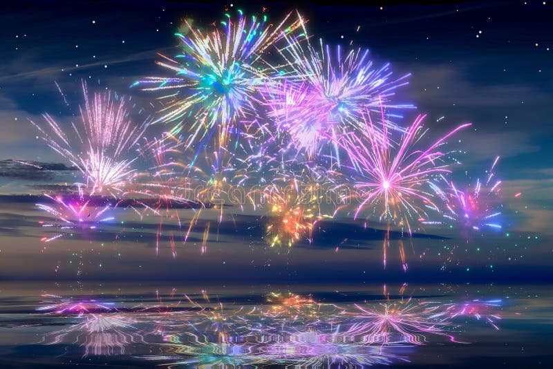 58,705 Happy New Year Fireworks Stock Photos - Free ...