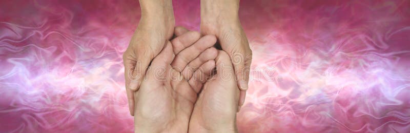 The Beautiful Healing Energy of a Carer stock images The Beautiful Healing Energy of a Carer stock images