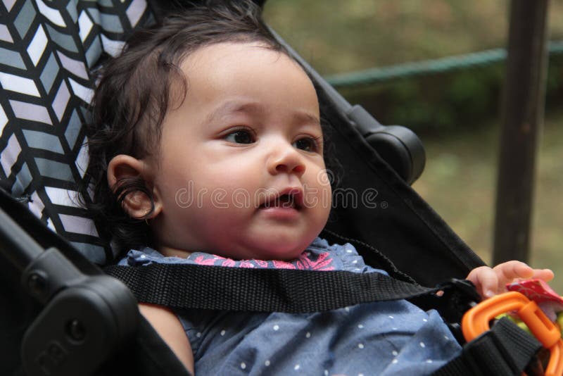 Close Up of Happy Healthy Indian New Born Baby Stock Image - Image of  focus, head: 120384115