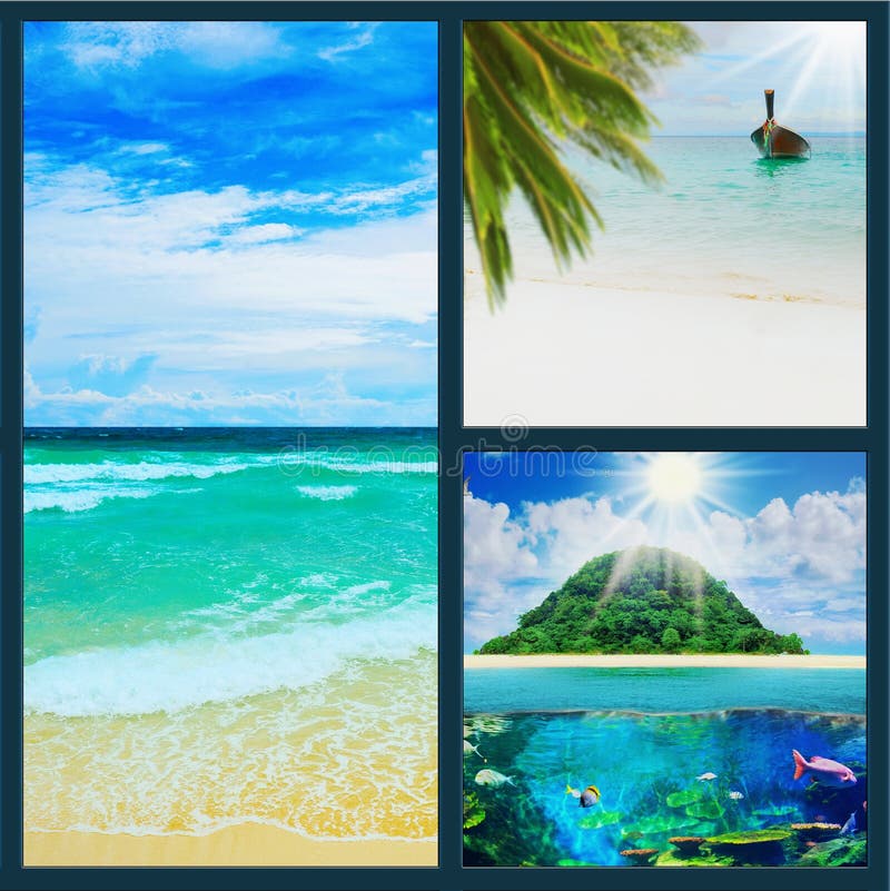 Beautiful holiday pictures stock photo. Image of background - 33181924