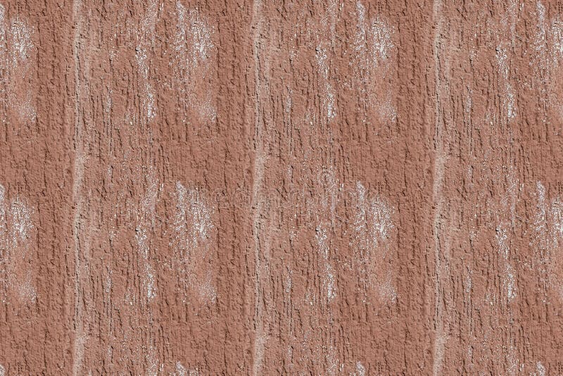 A beautiful horizontal texture of part of wall with white and orange and brown plaster on the photo. Seamless pattern texture stock image
