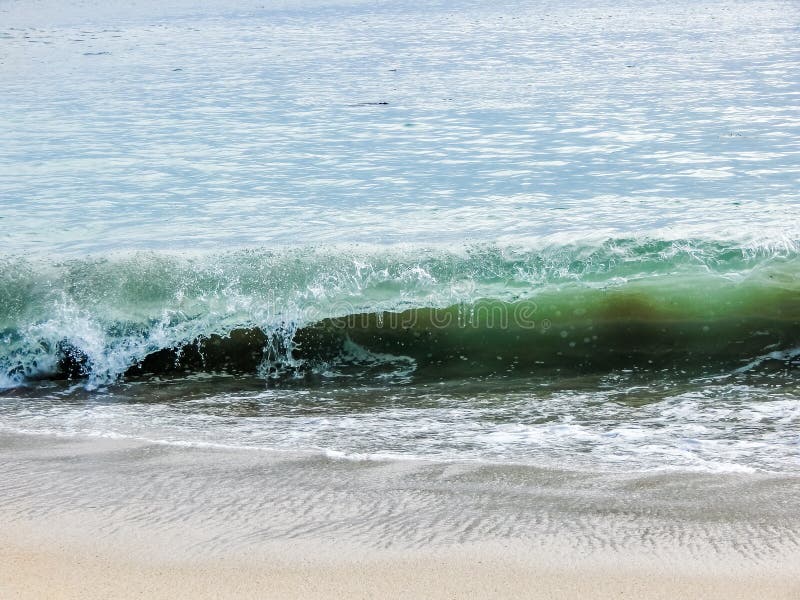 Vibrant Waves at the Beach stock photo. Image of seascape - 169543162