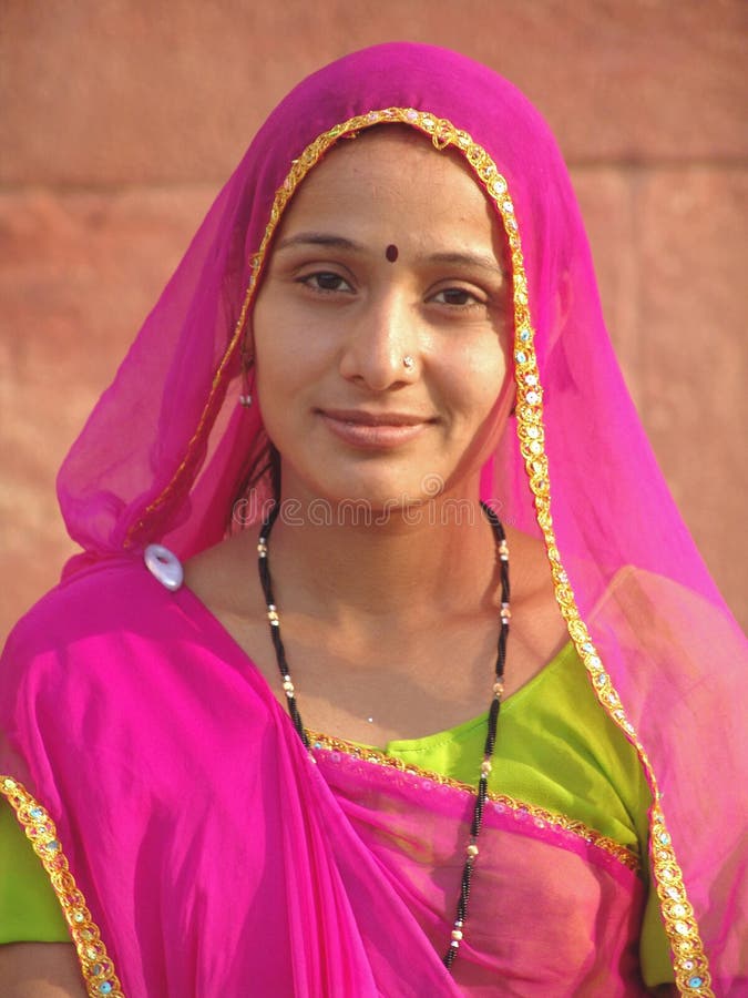 Beautiful Indian lady editorial stock photo. Image of cute - 18431983