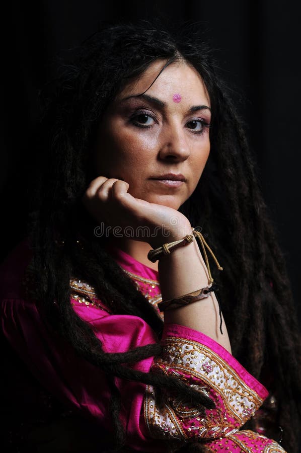 A beautiful Indian woman