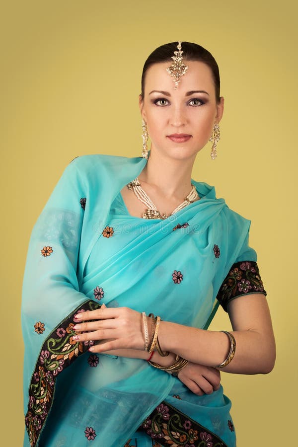 Beautiful indian woman stock photo. Image of hindu, female - 81939096