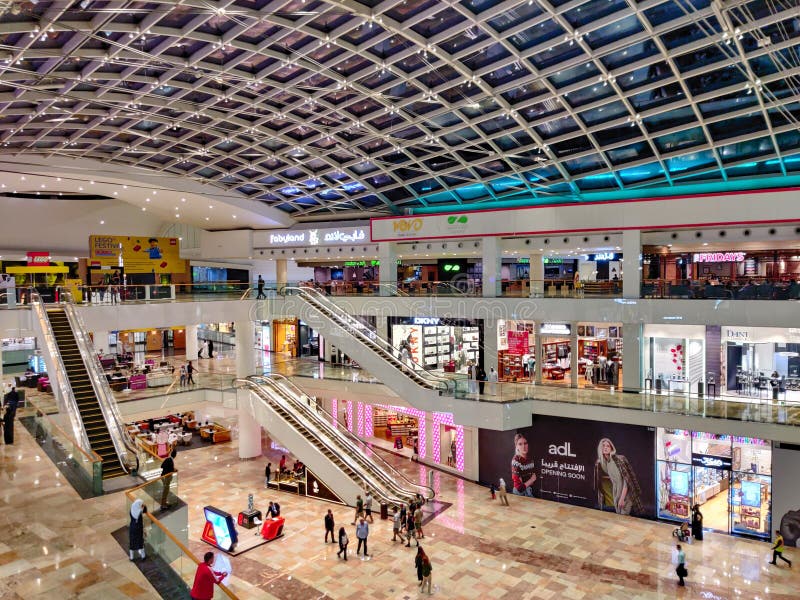 The Beautiful Interior Dubai Festival City Mall, an Iconic Modern Shopping Mall in the United Arab Emirates | Tourist Attractions Editorial Image - Image of downtown, architecture: 187879165