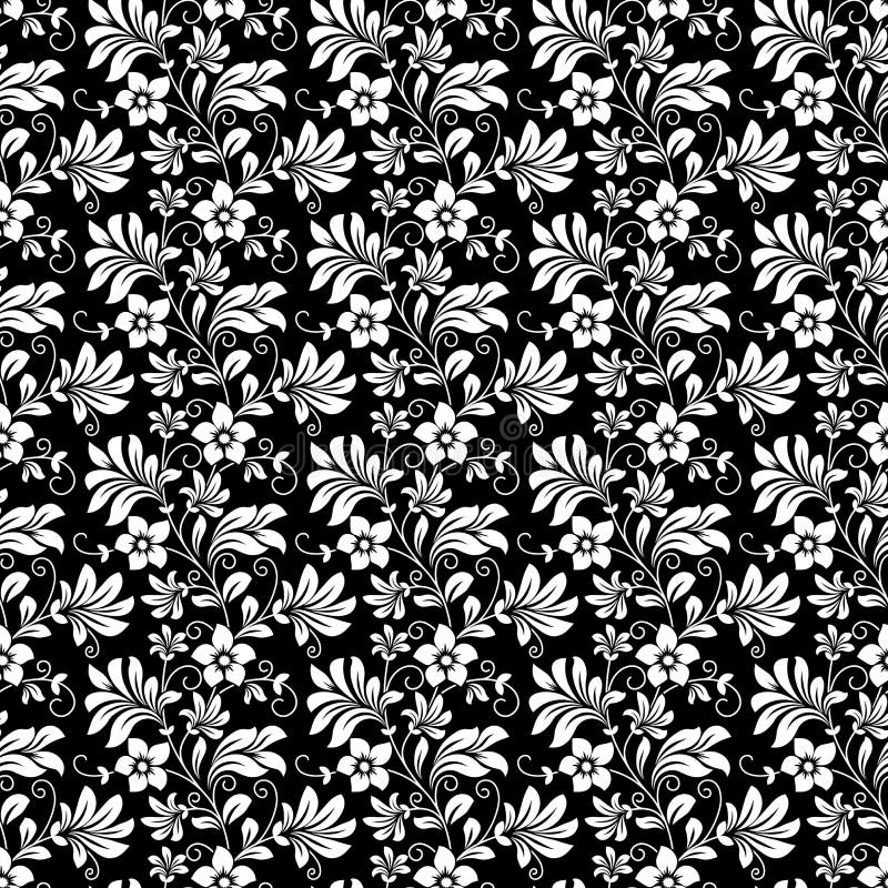 Beautiful Floral Arabesque Seamless Pattern Stock Vector - Illustration ...