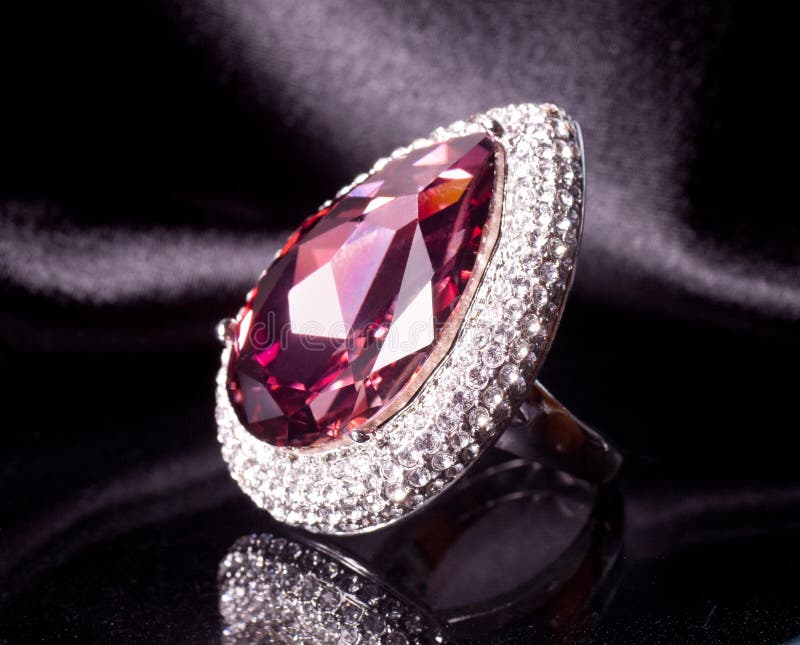 Beautiful jewelry on background royalty free stock image