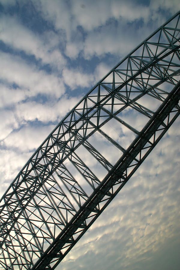 Beautiful Jiujiang Yangtze River Bridge At Dusk