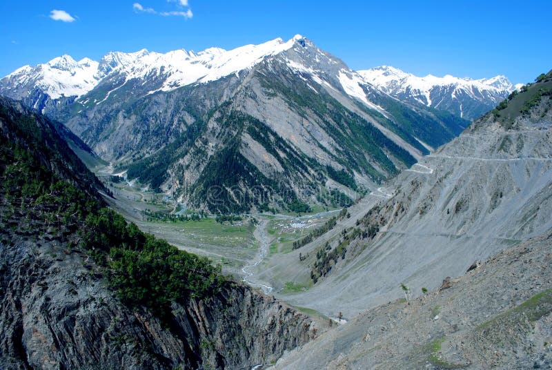 Beautiful Ladakh mountain scenic