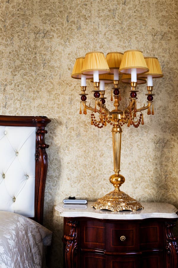Beautiful lamp stock image. Image of hall, elegance, fashion 11364249