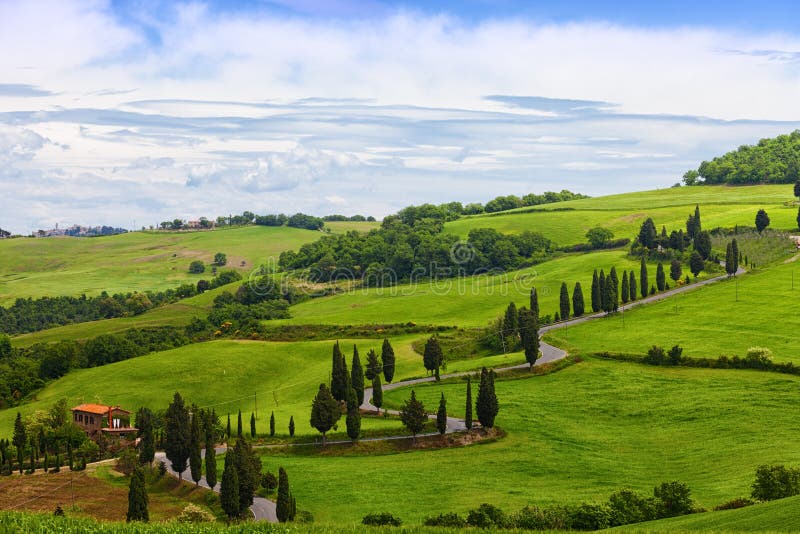 Beautiful landscape of Tuscany
