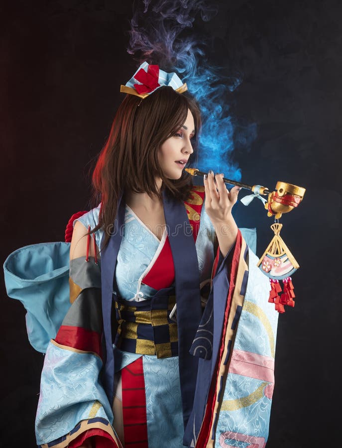 Japanese girl smoking best adult free photo