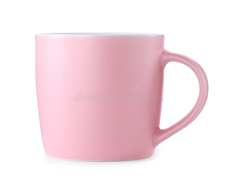 Beautiful Light Pink Cup Isolated Stock Image Image of beautiful