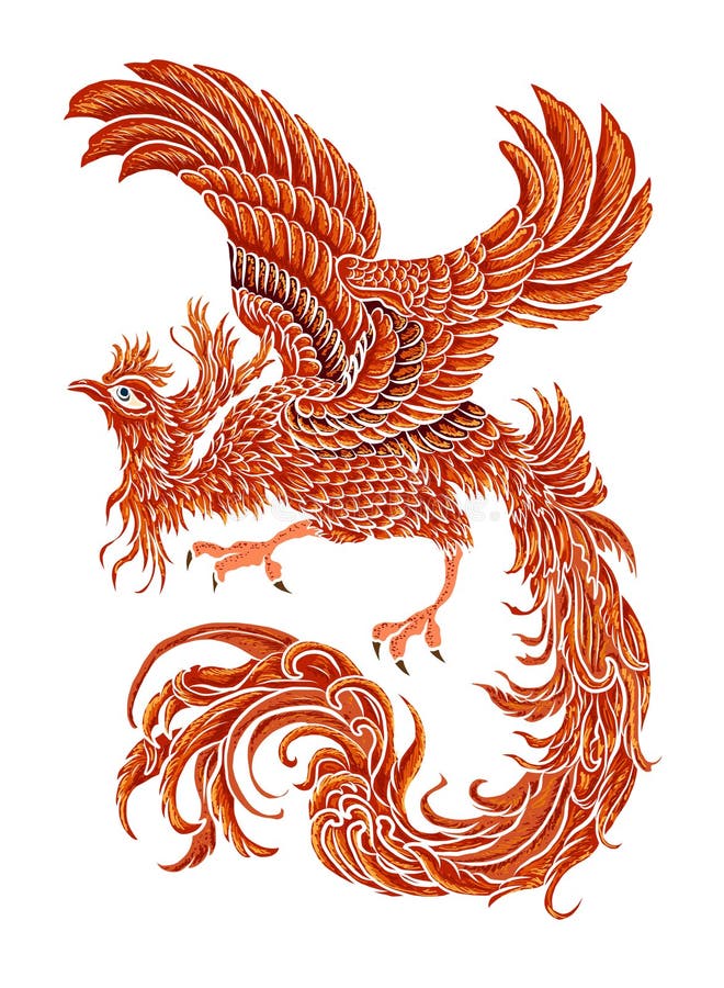 Premium Vector  Phoenix bird logo tribal tattoo design stencil vector  illustration