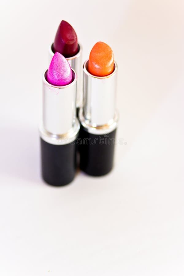 Beautiful Lipsticks the Makeup Series Stock Photo Image of girl