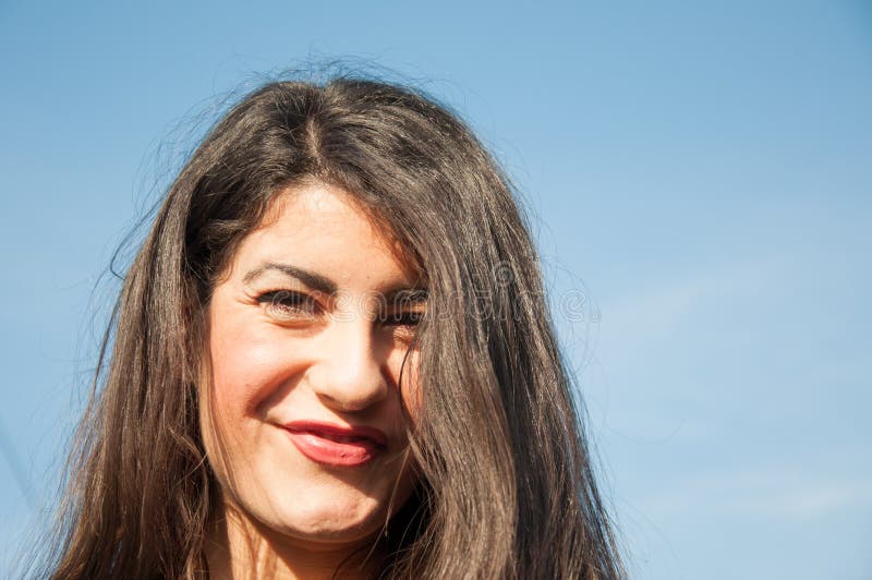 Beautiful look royalty free stock image