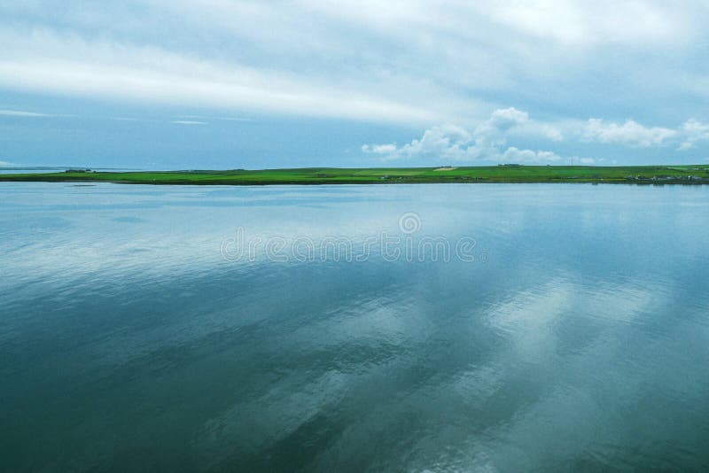 Beautiful look over the river, Scotland Europe stock images
