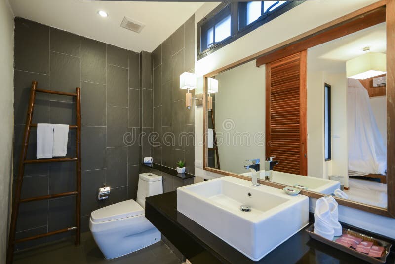 Beautiful luxury bathroom good design stock photos Beautiful luxury bathroom good design stock photos