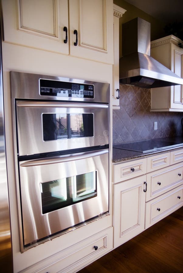 Beautiful luxury kitchen appliances stock image Beautiful luxury kitchen appliances stock image