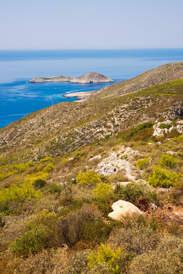 Beautiful Mediterranean Sea Coast on Peloponnese Peninsula, Greece, Costal  Landscape Stock Image - Image of travel, vacation: 138751927