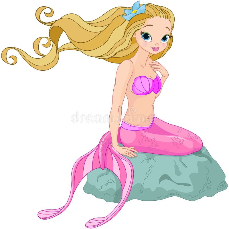 Beautiful Mermaid royalty free illustration Beautiful Mermaid royalty free illustration