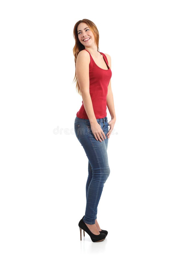 Plus Size Fashion Model in Casual Clothes, Fat Woman on Beige Background  Stock Image - Image of obese, emotions: 183153509