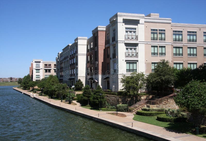 Beautiful modern apartment building