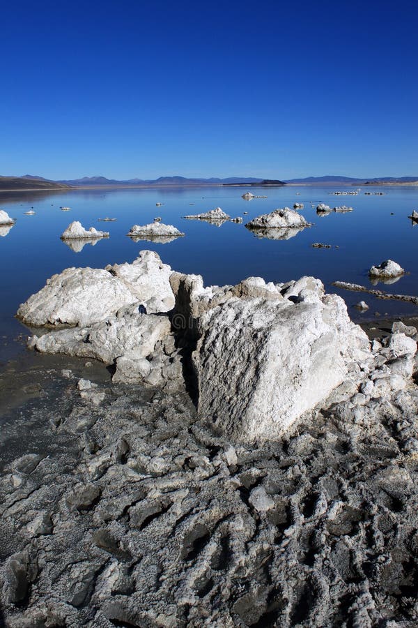 Beautiful Mono Lake landscape stock photo