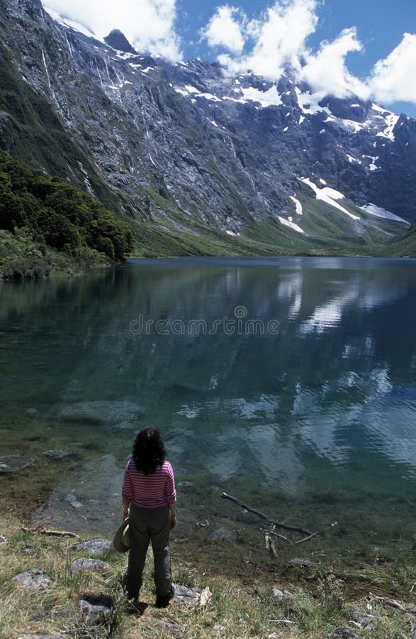 Beautiful Mountain Lake stock photography Beautiful Mountain Lake stock photography