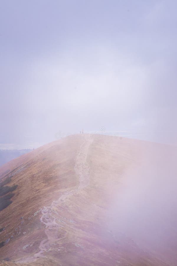 A beautiful mountain landscape above tree line