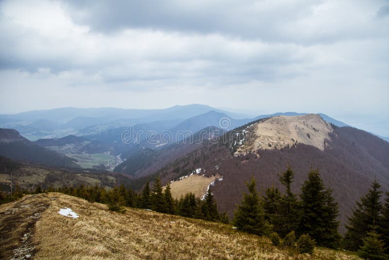 Nádherná horská scenéria Tatier