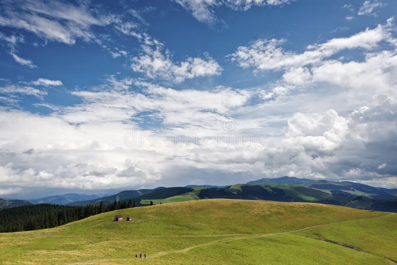 Beautiful mountain view in Rodnei mountains, Romania stock image Beautiful mountain view in Rodnei mountains, Romania stock image