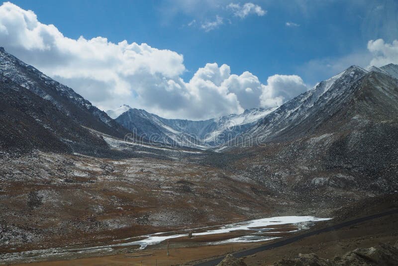 Beautiful winter season in Leh Ladakh, India