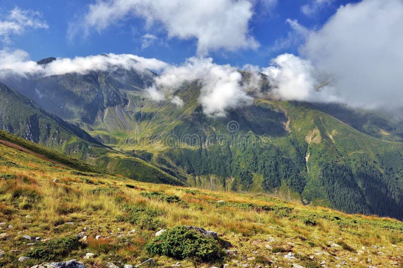 The Fagaras Mountains Romania 4 Stock Photo Image Of Carpathians
