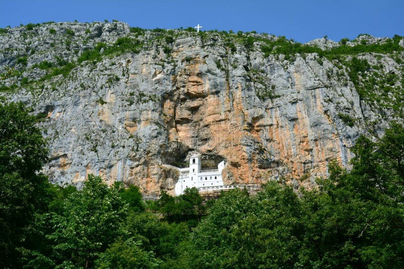 Ostrog Monastery Montenegro royalty free stock photos Ostrog Monastery Montenegro royalty free stock photos