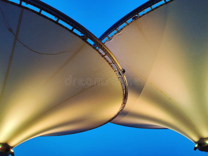 The Beautiful Outdoor Twin Light Shades Stock Photo Image of shades