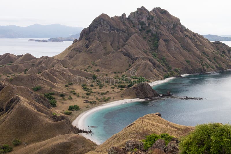 Padar Island in Labuan Bajo, Flores Indonesia stock images Padar Island in Labuan Bajo, Flores Indonesia stock images
