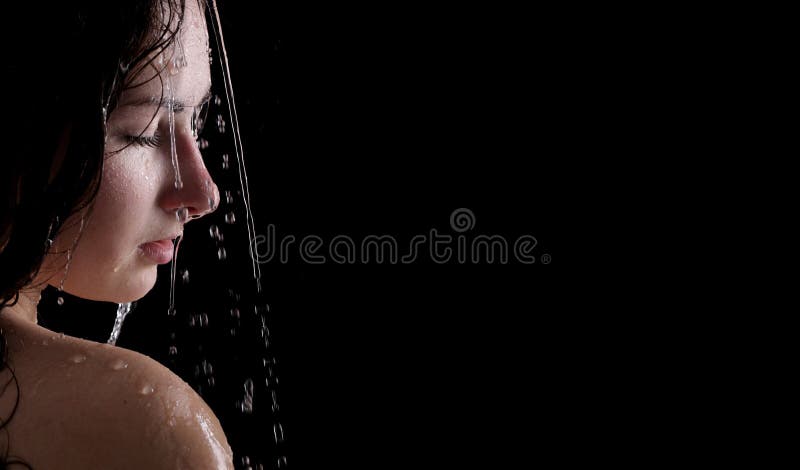 Head Hot Shower Woman Stock Photos Free Royalty Free Stock