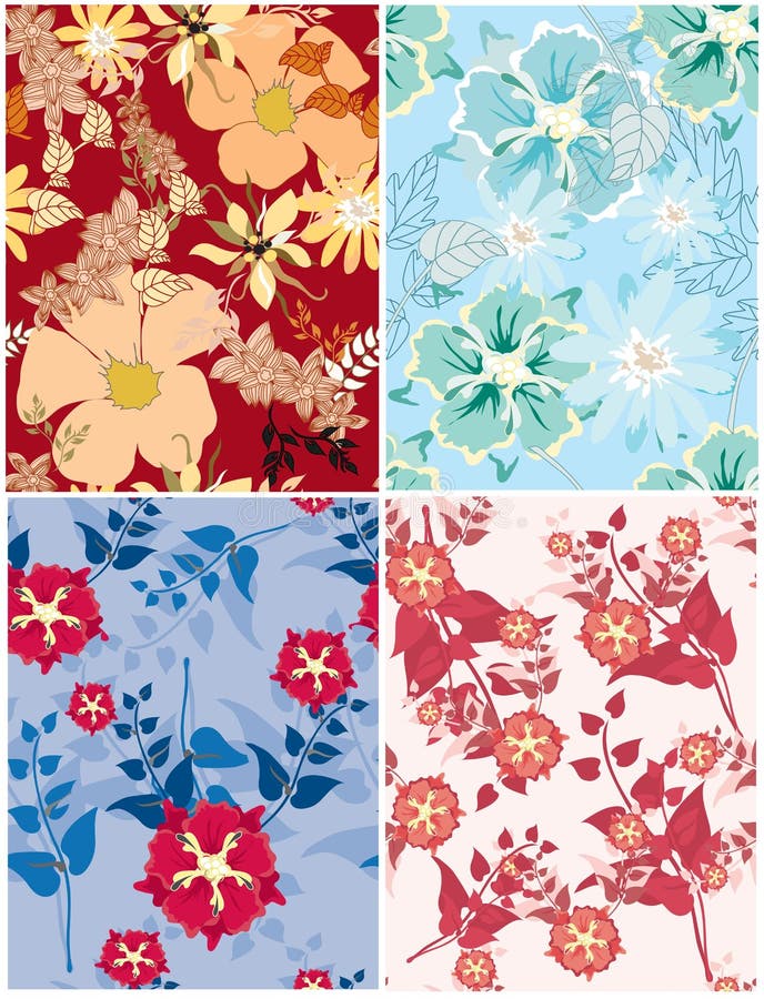 Beautiful pattern floral