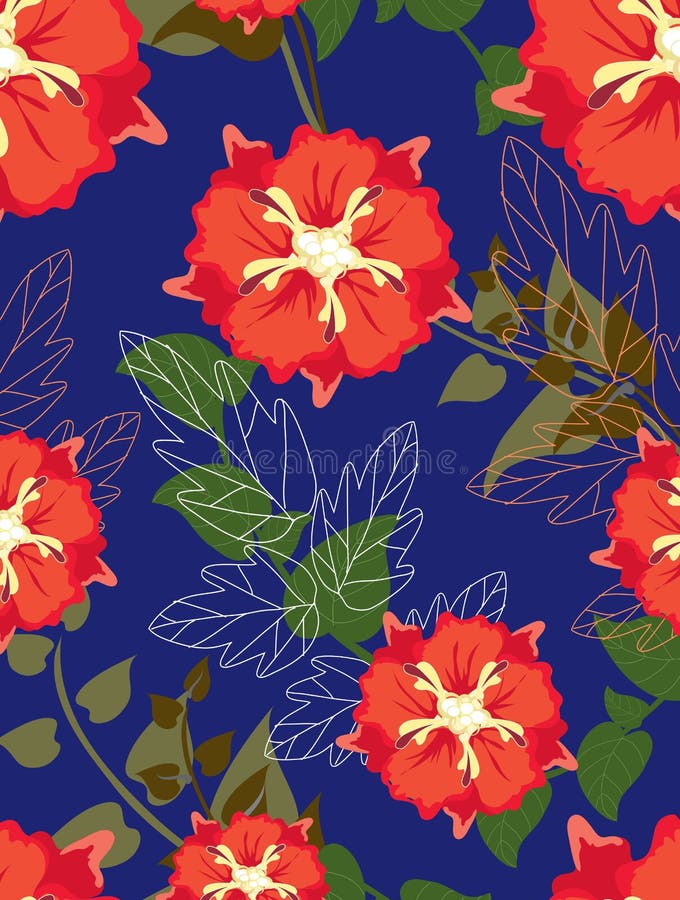 Beautiful pattern floral