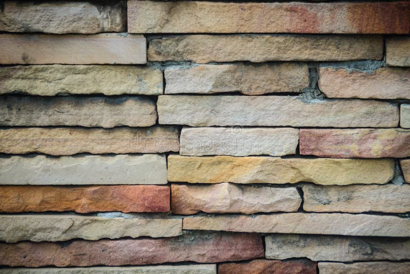 Beautiful Pattern of Old Decorative Stone Wall Background. Vintage