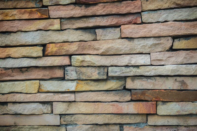 Beautiful Pattern of Old Decorative Stone Wall Background. Vintage